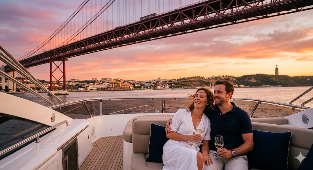 Sunset Magic: Private Sails on the Tagus