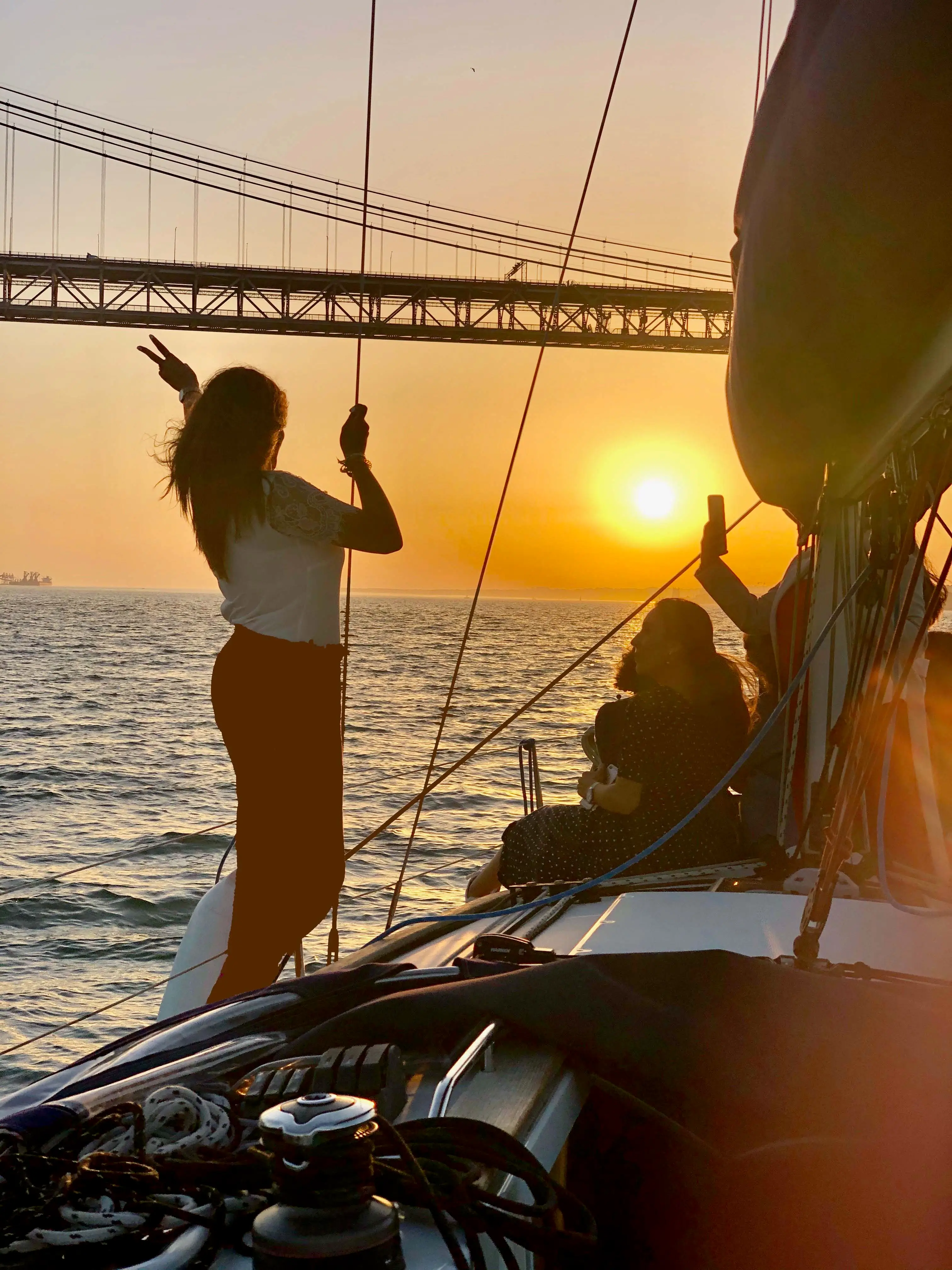 Lisbon Best Sunset Sailing Cruise - 2h Small Group Tour, with a Drink Included - 9