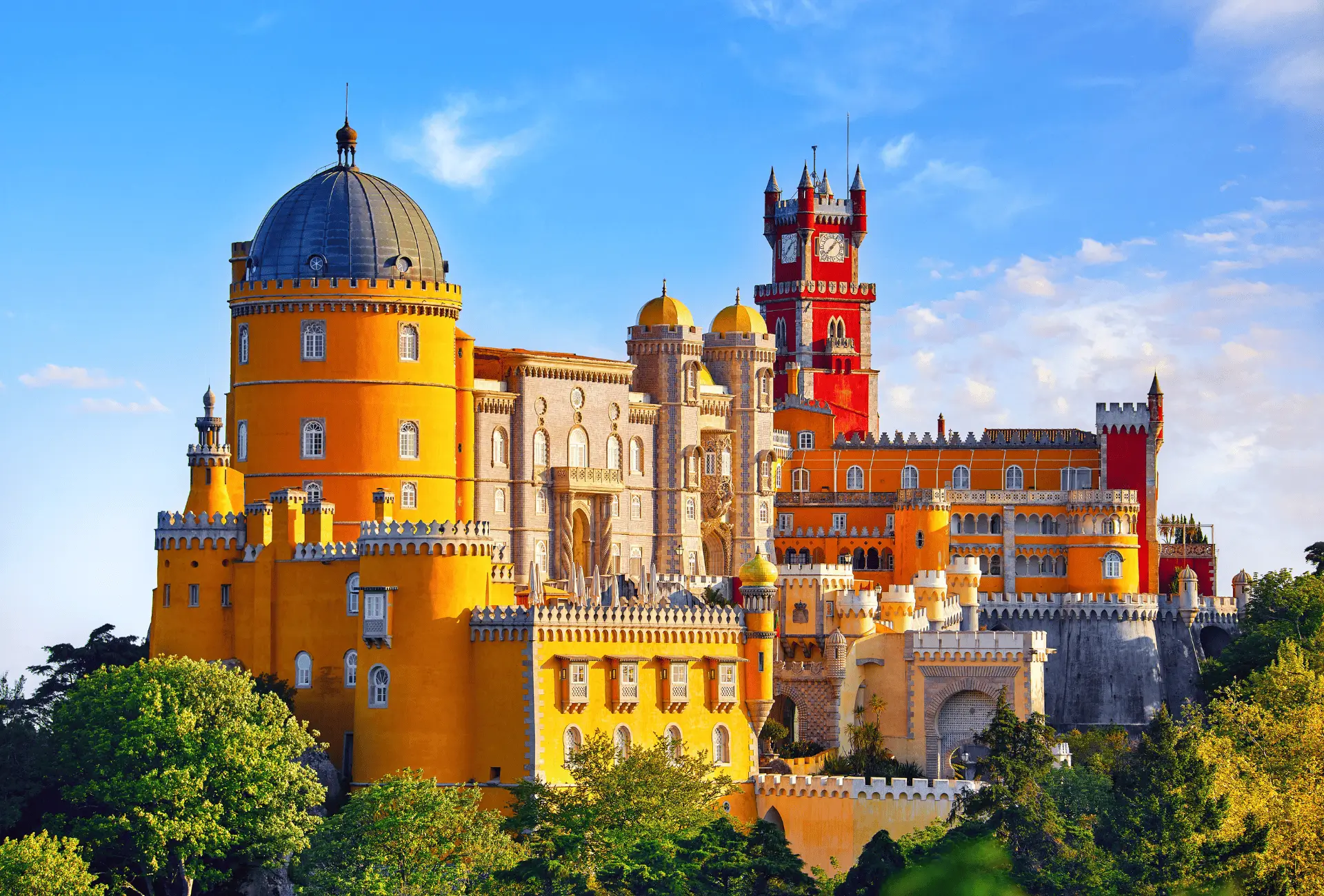 From Lisbon: Sintra, Pena Palace, Regaleira, Cascais and Cabo da Roca - Guided Tour - Main