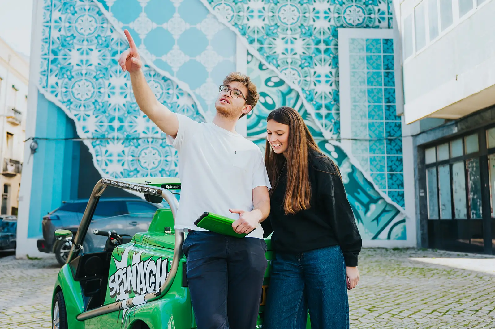 Lisbon Street Art Tour on an Electric Car - 2