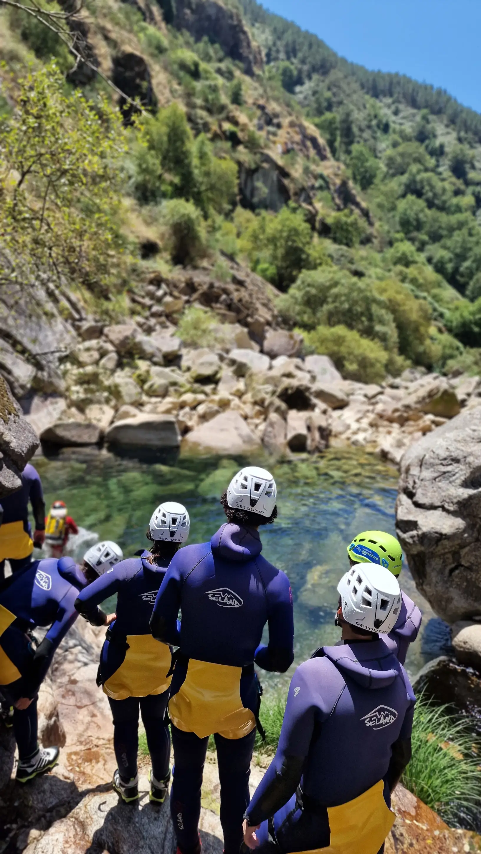 RIO TEIXEIRA: CANYONING NA SERRA DA FREITA PERTO DE OLIVEIRA DE FRADES - 8
