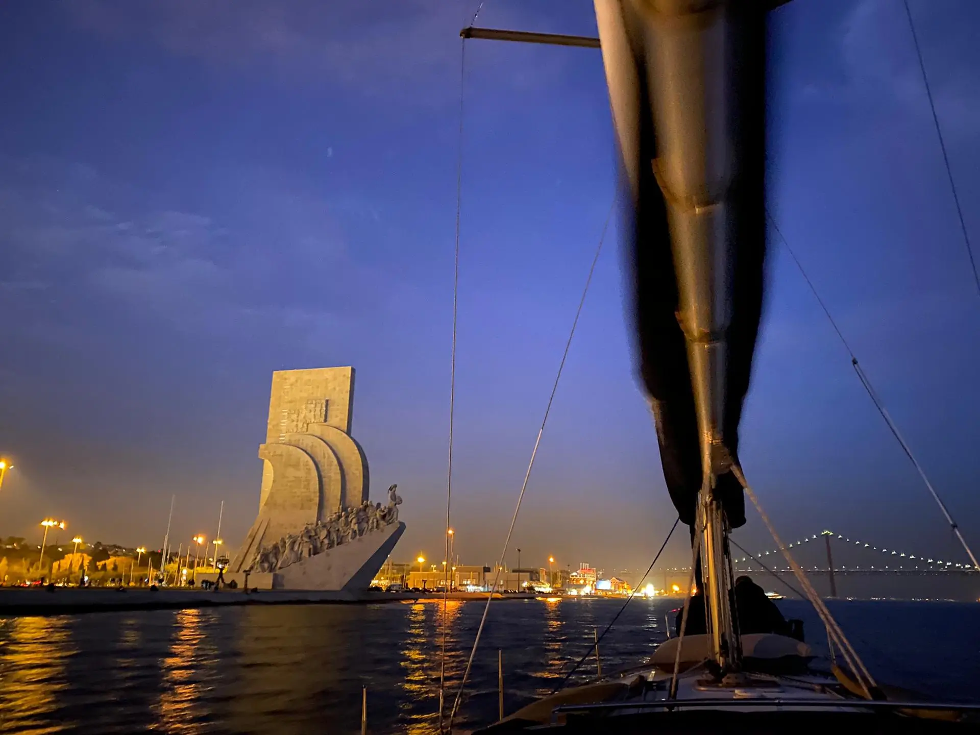 Lisbon night sailing tour - 1