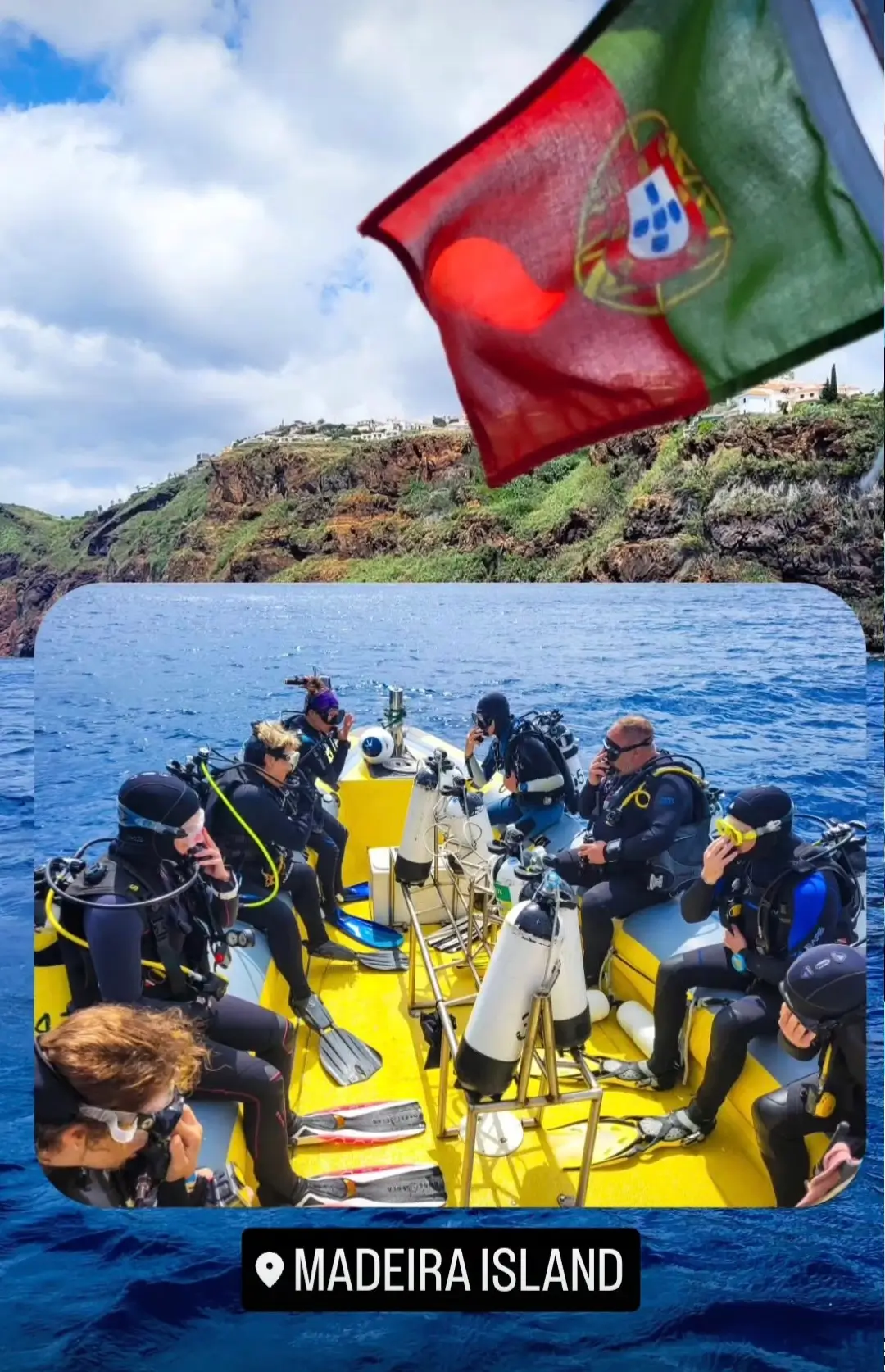 Meu primeiro mergulho no oceano a partir da Ilha de Porto Santo - 6